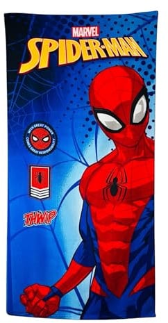 TDL Spiderman Microfibre Beach Towel