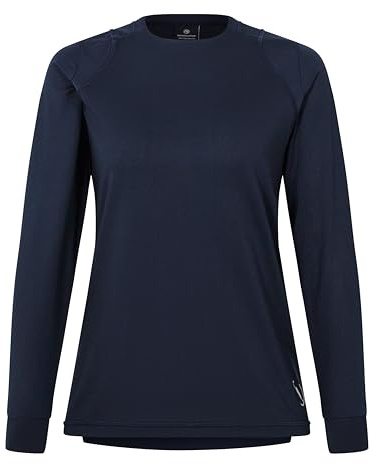 Endura Womens SingleTrack Mountain Cycling LS Jersey Midnight Navy, Small