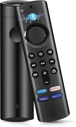 Telecomando vocale adatto per Smart TV S-Tick 2nd Gen e 3rd Gen, Lite, 4K e 4K MAX, Cube 2nd Gen/3 Gen, con Bluetooth e 4 pulsanti di scelta rapida