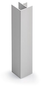 Naber Sockel-Eckblenden, Metall, Einfach, 1 Loch, 95 mm