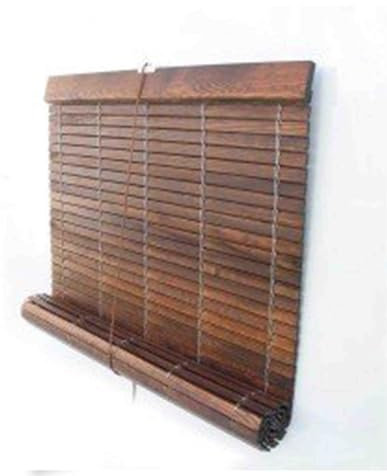 Jardin202 - Persiana Madera Castaño | 127 x 215 cm -
