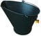 HomeZone Large Coal Scuttle Heavy Duty Metal Bucket Black Powder Coated Buckets With Handles For Fireplace Fuel Storage Heavy Duty Coal Buckets For Fireplaces Steel Bucket Fireside Accessories