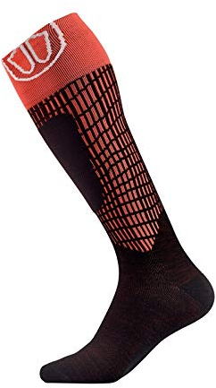 Sidas Skisocken Ski Comfort-Socken, Orange/Black, Xxl(47-49), CSOSKCOMF19_LV