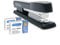 Rapesco 1602 Germ-Savvy Antibakteriell Marlin Heftgerät, 25 Blatt Heftleistung, Schwarz & 2000 x 26/6mm Heftklammern
