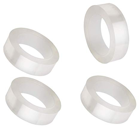 TUKA 40M x 30mm Cinta de Sellado Autoadhesivas, Acrílico Transparente Tiras Impermeables, Prueba de Humedad, para Recortadora Protección Cocina Fregadero Bañera Ducha Crack Funda, TKD5040 40m(4x10)