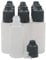 Unxuey 10 Stück Kunststofftropfer Tropfende Kindersichere Flaschen, Leere Quetschbare 20 ml Augenflüssigkeit Ejuice Leere tragbare nachfüllbare Kosmetikflaschen Behälter