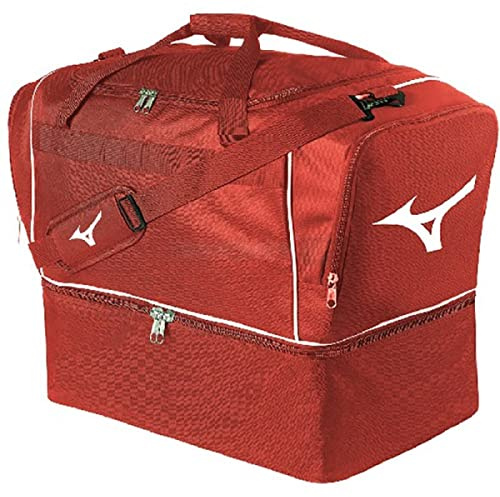 Mizuno Football Bag Large – Borsa e Zaino Unisex Adulto, Unisex - Adulto, P3EY7W00, Rosso, Taglia Unica
