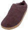HAFLINGER Lammfellclog Snowbird Filzpantoffel Hausschuh Lila (Aubergine 5), Gr 38