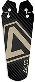 acid Splash Mudfender Fahrrad Schutzblech hinten schwarz/beige