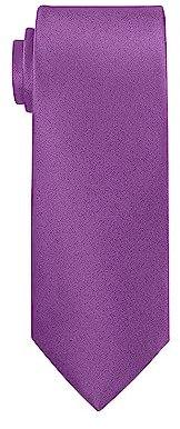 Trimming Shop Skinny Neck Tie 5cm Solid Colour Slim Ties Soft Polyester for Formal Wear Skinny Tie Unisex Classic Formal Necktie for Wedding, Prom, Celebration, Party & Business Meeting - Light Purple