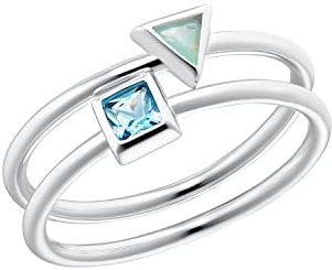 s.Oliver Damen-Damenring 925er Silber 1 Zirkonia 54, Silber 32022415