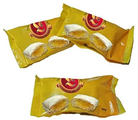 LAPASION - Hojaldradas rellenas | Especialidad Dulce navideño | 3kg (Cabello de ángel)