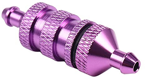 Lodokdre 1/8 1/10 Repuestos RC de Coche Filtro de Combustible Nitro para 02156 94122 94188, PúRpura