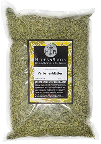 Verbeneblätter 500g • Nerven Kräuter Tee • Verbene Eisenkraut Tee • 100% Natur • Erste Wahl • hoher Wirkstoffanteil • ähnlich Schwedenkräuter • HerbsnRoots
