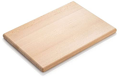 Forgast Tagliere da Cucina Professionale, Tagliere Legno di Faggio 50 x 30 x 2 cm, Tagliere Naturale per Carne, Verdure e Pane, per Servire Formaggio, Facile da Pulire