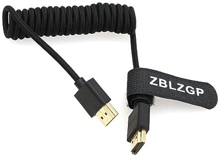 ZBLZGP Kompaktes Aktives Optisches 8K HDMI Kabel für Sony A6400, A6600 Kameras, Sony NEX FS700 Camcorder, Kompaktes Setup 8K Monitore HDMI Typ A