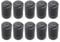 Universal Gummi Pier Shock Block Kompatibel - Für Akzent Auto Kofferraum Heckklappe Tür Motor Abdeckung Stoßfest Kissen 5 Paar Gummi Puffer Rohr Abdeckung Pads Clips Auto Matten Pier Shock Block Haube