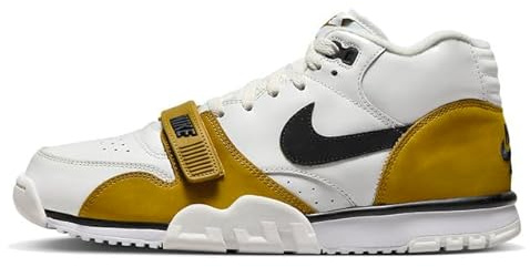 Nike Air Trainer 1 Herren Sneaker Sneaker Schuhe, Summit White Bronzine Summit White Black, 42.5 EU
