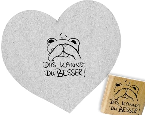 Lehrerstempel - STEMPEL personalisiert - Das kannst Du besser - Textstempel Lob Motivation für Grundschule, Kindergarten - Geschenk Erzieher und Lehrer