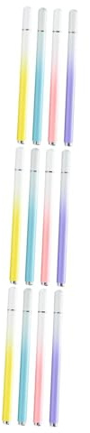 LALAFINA 12 STK Stift kapazitiv Metallsieb Stylist tragbares Telefon universal Pen schreibkladde Smartphones Mobiltelefone Hohe Empfindlichkeit Handy Touchpad Bildschirm Tablette