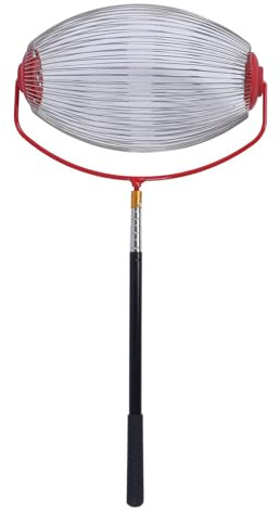Topiky Collecteur de noix, rouleau supérieur pour cueilleur de noix, rouleau supérieur portable pour cueilleur de glands avec grande capacité pour noix, noix de pécan, châtaignes (S)