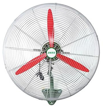 TNZUMCSX Ventiladores de Pared Ventiladores industriales montados en la Pared con 3 velocidades, oscilación de 120°, Ventilador de Montaje en Pared de Metal Comercial de Alta Potencia para Garaje de