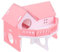 CORHAD Hamsternest hamsterhaus Hamster Spielzeug Hamster cage Hamster Unterkunft hamsterkäfig Rattenhamster Hausbett Rattenhaus Spielzeuge Haustier Spielzeug Hamsterverstecke Plastik Rosa