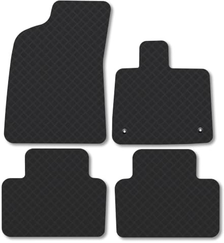 Volvo EX30 (2023+) 3mm Rubber Car Mats | Tailored Fit Durable Floor Mats Full Coverage Protection Waterproof Accessories Easy Clean Anti Slip Made in the UK