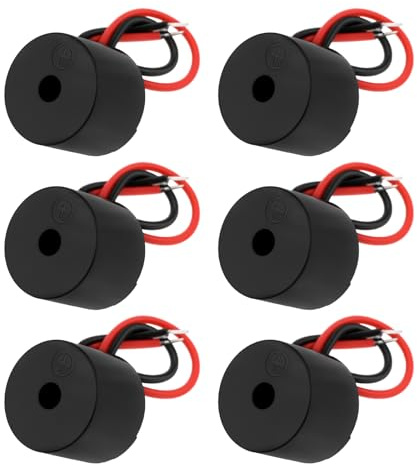 OTOTEC 6-teiliges Golfwagen-Blinker-Erinnerungssignal 12V 25mA elektronischer Buzzer Geeignet für Club Car Motorrad ATV Kompatibel mit E-Z-GO Kompatibel mit Yamaha