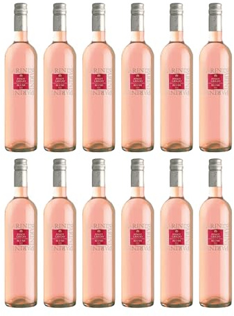 Gruppo Italiano Vini Parini Pinot Grigio Blush delle Venezie DOC Roséwein rosé trocken Italien inkl. FeinWert E-Book (12 x 0.75 l)