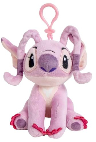 Stitch - Porte-clés - Angel, Lilo & Stitch - Peluche - Pendentif de sac à dos