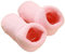 Bigood Chausson Bébé Fille Garçon Nouveau-né Chaussettes Peluche Hiver Chaussure Souple Rose