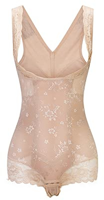 KSKshape Seamless Body Shaper Open Bust Shapewear Tummy Slimmer Bodysuit for Women