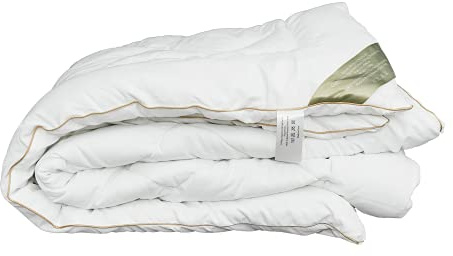 Luxury Bedding Company Mulberry Silk Duvet, Breathable, Lightweight, Double Size (200 x 200), Red