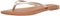 Amazon Essentials Women's Thong Sandal, Gold, 9 UK