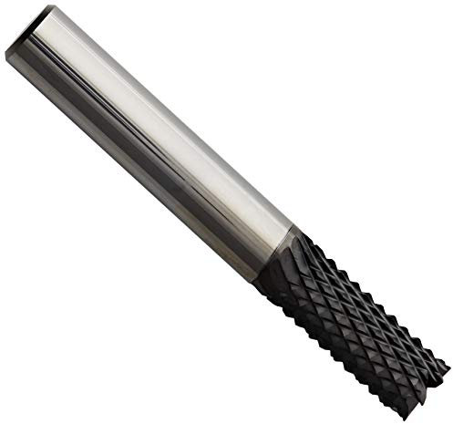 Karnasch 3065911000072 Fresa Metal Duro Recubierta De Diamante De Desbastar, Hsc, 10Mm Diámetro De Corte, 10Mm Diámetro Del Vástago, 72Mm Longitud, 25Mm Longitud De Corte, 6 Dientes