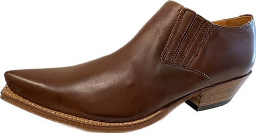 Sendra 4133 Stivaletti Stivali da cowboy, Stivali western, colore marrone, unisex, con custodia per il trasporto, marrone, 43 EU
