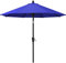 MasterCanopy Patio Umbrella for Outdoor Market Table -8 Ribs(2.7M,Blue)