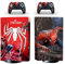 Kosiy Decal Moments Autocollant en vinyle pour manettes de Playstation 5 et consoles de jeu Spider-Man