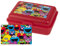 United Labels Sesamstraße Brotdose mit Trennwand 17,5x12,8x6,9 cm, Rot, Lunchbox Alle Freunde, Brotbox spülmaschinenfest
