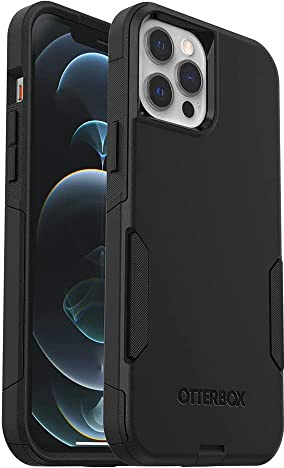 OtterBox Commuter Series Case for iPhone 12 PRO MAX (ONLY) Non-Retail Packaging - Black
