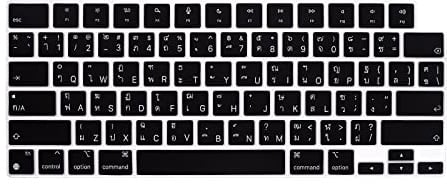 WYGCH Thai-Tastaturabdeckung für MacBook 2025–2022 Air 13,6 Zoll, 15 Zoll, M4, M3, M2, A3240, A3241, A3113/A3114/A2681/A2941; 2025–2021 Pro 14 Zoll (14 Zoll) cm M4 M4 3 M2 M1 Pro/Max