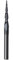 EMSea Fraise Conique à Bout Sphérique avec Nez Sphérique 0,25mm en Carbure de Tungstène Massif 2 Cannelures Outil de Gravure CNC Revêtu TiAIN Tige 1/8 pour Centres d'usinage CNC