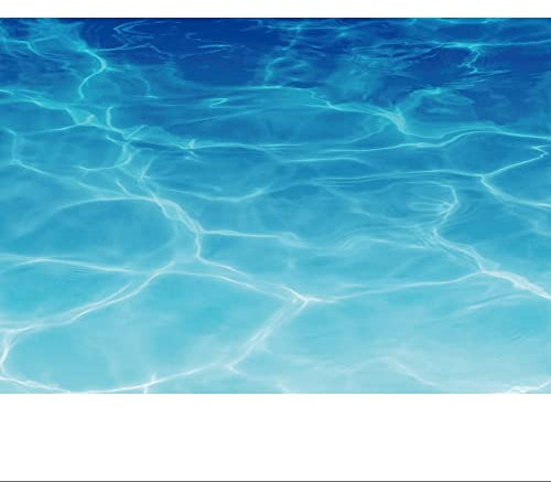 Ttincceer 150x120cm Blauer Ozean Hintergrund U-Boot-Landschaft Reines Meer Fotografie Hintergrund Studio Tauchen Thema Fotografie Requisiten Pool Party Dekoration Banner