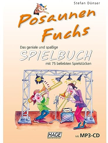 Hage Musikverlag Posaunen Fuchs Spielbuch - Noten Sammlung für Blechblasinstrumente