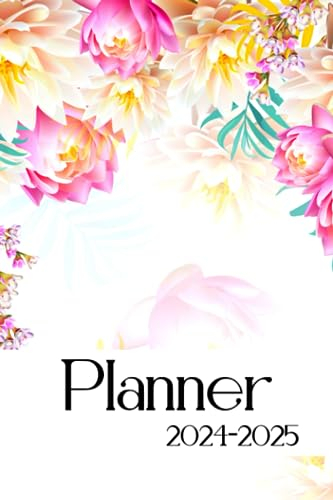 2024-2025 Planner: Two Years Daily, Monthly Agenda & Schedule Organizer: 24 Month Calendar
