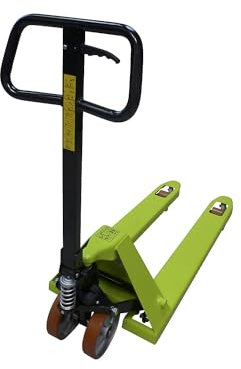 Pramac | Paletthubwagen EVO | Lenkräder Polyurethan mit Alukern | Gabellänge 1150 mm | Singlerollen