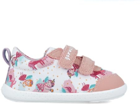 GARVALIN - Zapatilla respetuosa niña Hadas - 242346 para: Niñas Color: Blanco Talla: 19