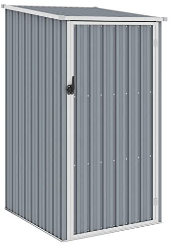 Générique Abri de Jardin Gris 87x98x159 cm Acier galvanisé,Maison & Jardin,Pelouses & Jardins,Vie en extérieur,Structures extérieures,Cabanes & abris de Jardin,Gris,41.18 LB,46290