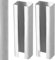 KOTARBAU® Pfostenverlängerung 60x40 mm verzinkter Stahl 2 St. Pfostenadapter Zaunpfosten-Adapter Verbinder Zaunerhöhung Erhöhung Pfosten für Doppelstabmatten Pfostenverbindungsstück